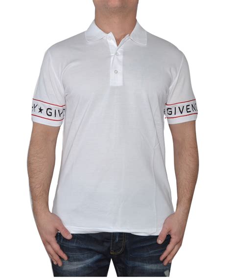 white givenchy polo shirt|shark Givenchy men's.